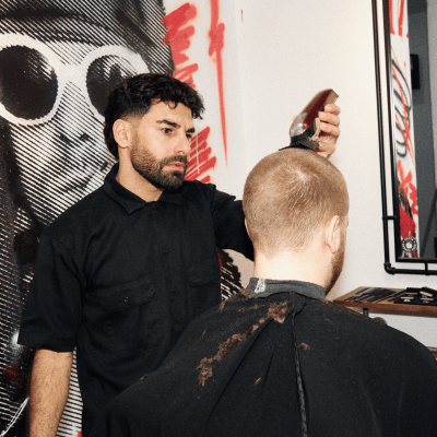 skull barber shop barcelona